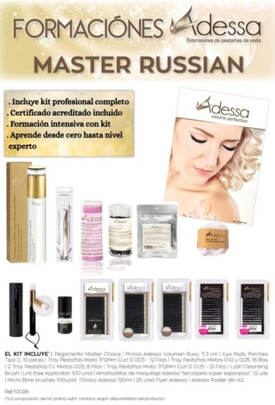 Kit Master Russian - Técnica de Volumen