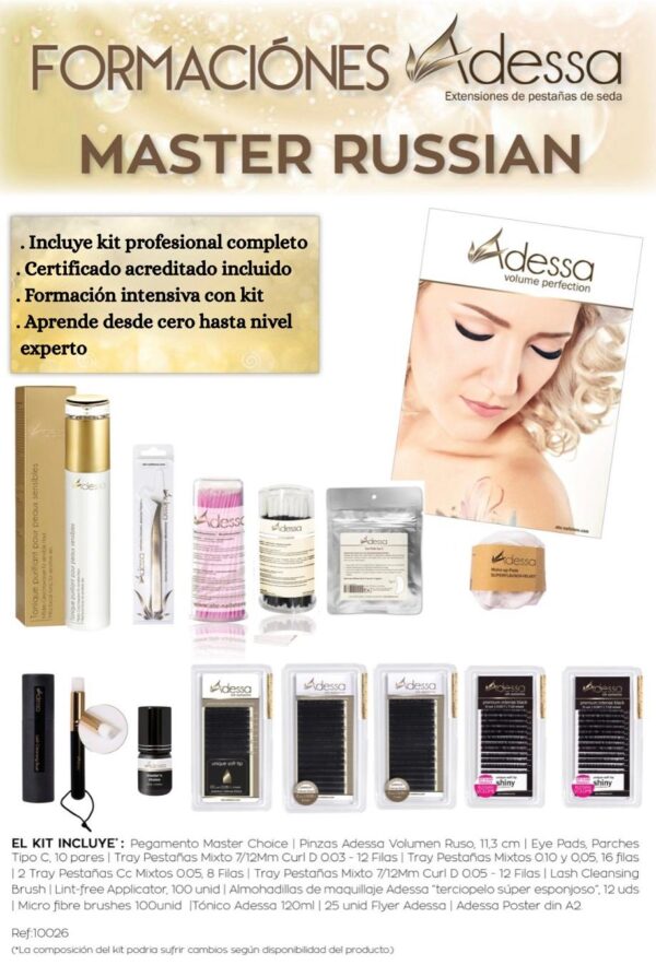 Kit Master Russian - Técnica de Volumen