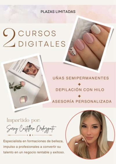 Pack de 2 Cursos Digitales de Belleza