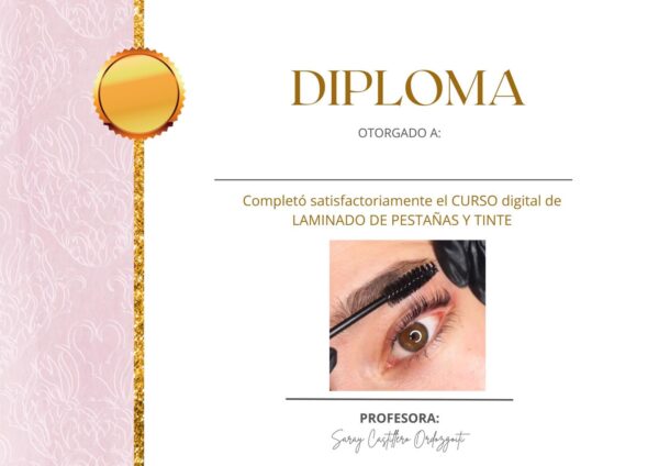 Curso Digital Laminado De Pestañas y Cejas - Imagen 2
