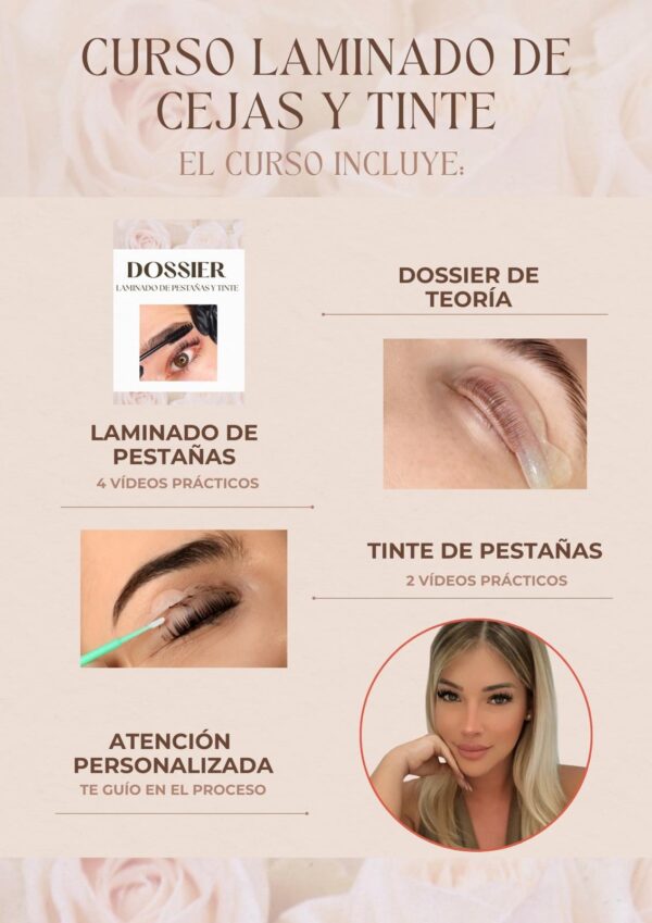 Curso Digital Laminado De Pestañas y Cejas - Imagen 3